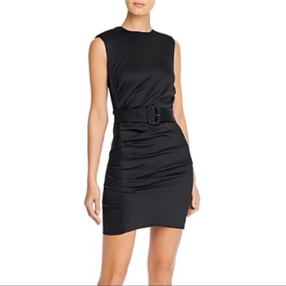 Marella black sleeveless mini dress SZ 2
